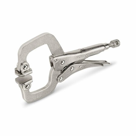 TEKTON 6 Inch Swivel Pad Locking C-Clamp CLC11006